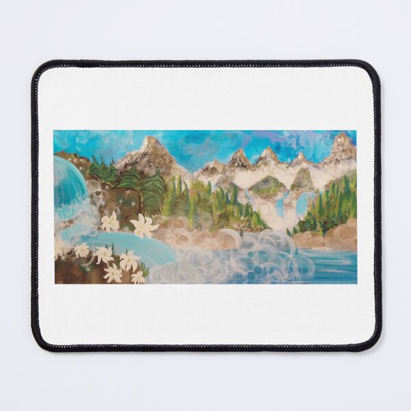 Item preview, "Mountains and Waterfalls" designed and sold by vwalterson.