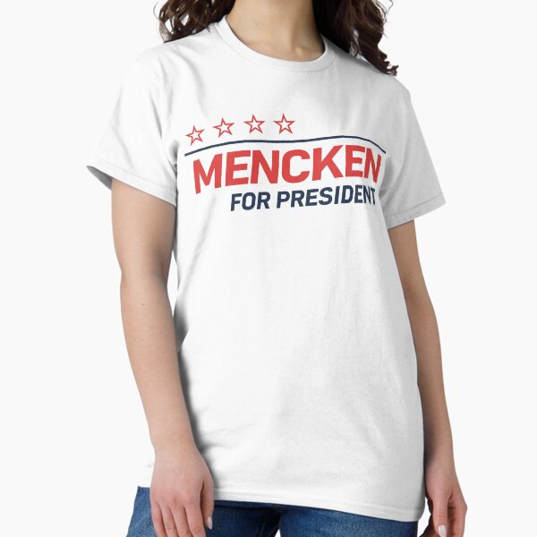 Artikel-Vorschau von Mencken-Hemd (Weiß), designt und verkauft von cricketchirps.