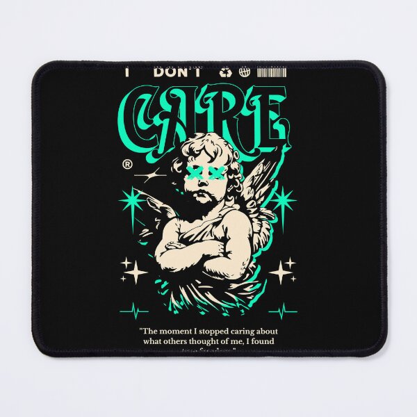 Item preview, I Don't Care – Funny Art designed and sold by Not Hugo.