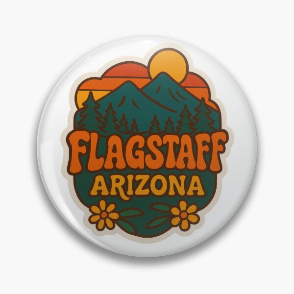 Item preview, Flagstaff Arizona Retro Forest designed and sold by RominEmpire.