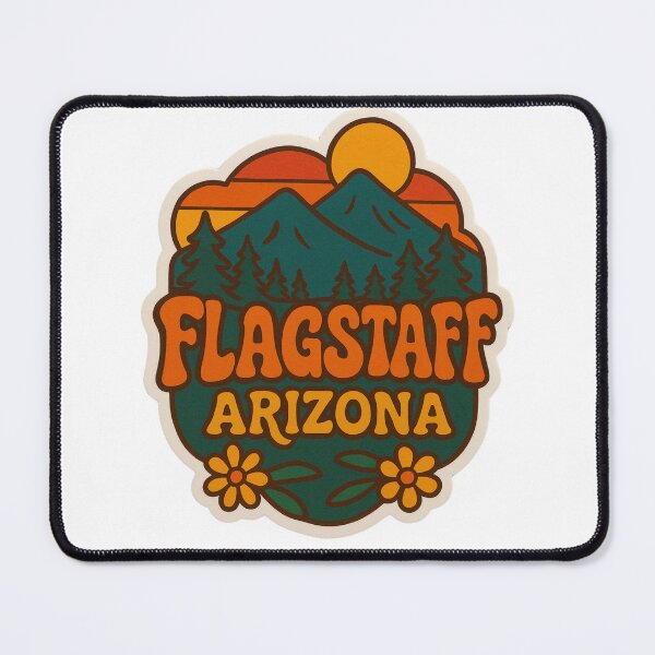 Item preview, Flagstaff Arizona Retro Forest designed and sold by RominEmpire.