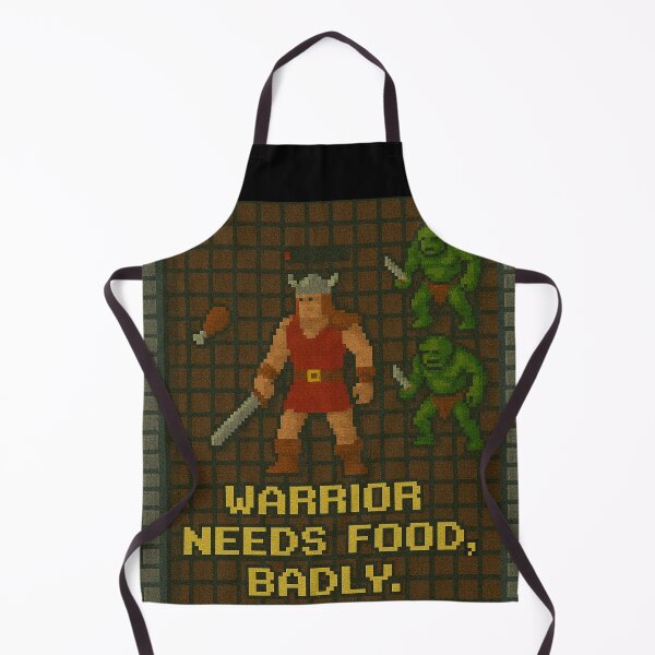Item preview, Warrior Needs Food Badly designed and sold by LeatherbeardArt.