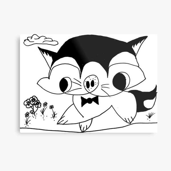 18 Metal Print