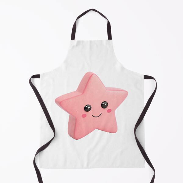 Item preview, 3d adorable pink star with a smiling face designed and sold by elkuni.