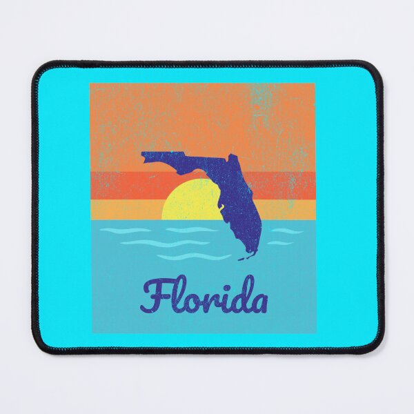 Item preview, Florida Sunshine State – Bold Retro Sunrise State Silhouette Design designed and sold by donwillisjrart.