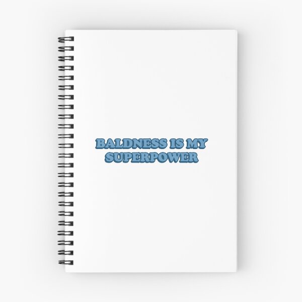 Item preview, baldness is my superpower designed and sold by wordswithfonts.