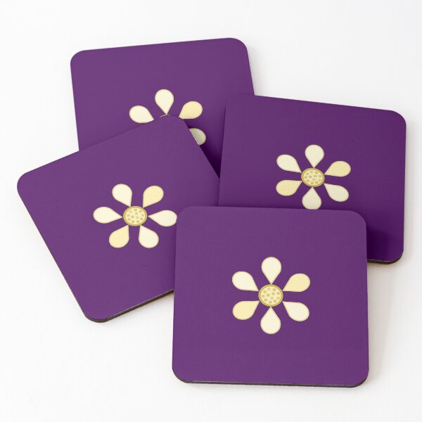Item preview, Flower on Purple, Pattern, Floral, Pretty, Elegant  designed and sold by AASparksDesigns.