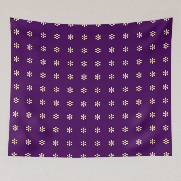 Item preview, Flower on Purple, Pattern, Floral, Pretty, Elegant  designed and sold by AASparksDesigns.