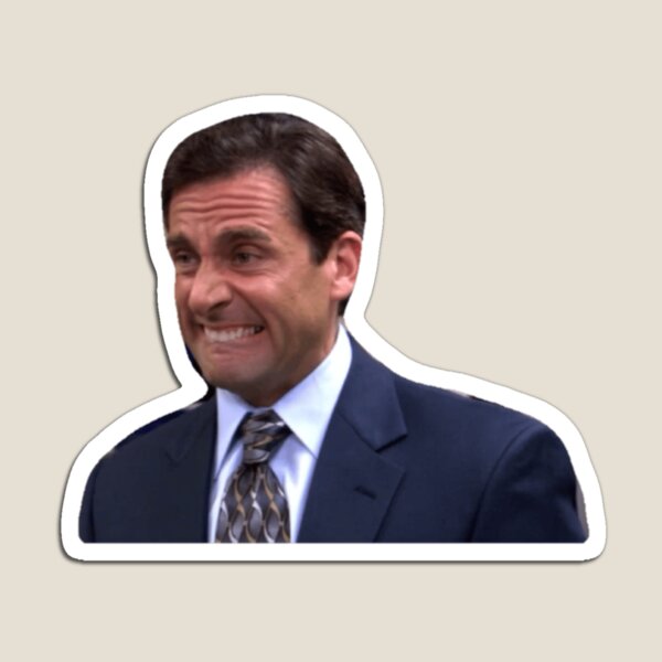 Item preview, Michael Scott Yikes Face – Lustiges The Office-Reaktionsmeme designed and sold by EclipseWear.