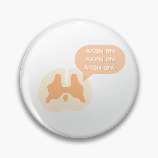 Item preview, Axon on Axon on Axon on – Spinal Cord Neurology Sticker designed and sold by 505MD.