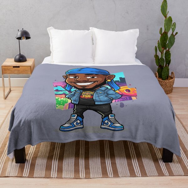 Item preview, Swaggy Cartoon Black Man with Durag - Urban Style Design designed and sold by Full Moon.