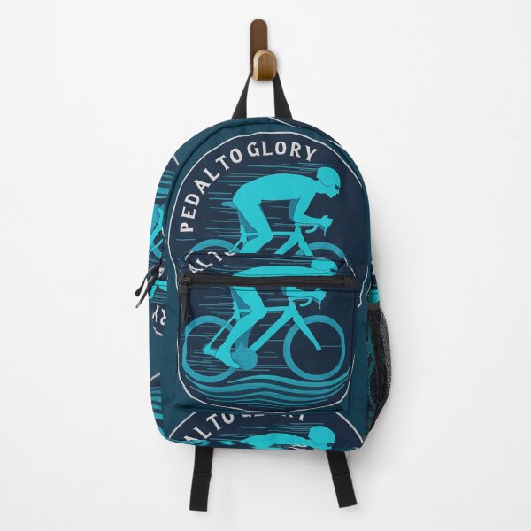Item preview, Pedal to Glory – Tri Hard, Ride Fast designed and sold by Triathlongram.