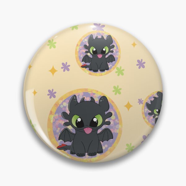 Item preview, Chibi Dragon HTTYD Toothless Sticker designed and sold by The Pretty Hippo Company.