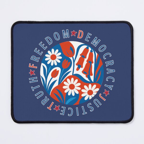 Item preview, Freedom Democracy Justice Truth Anti-Trump designed and sold by revwog1974.