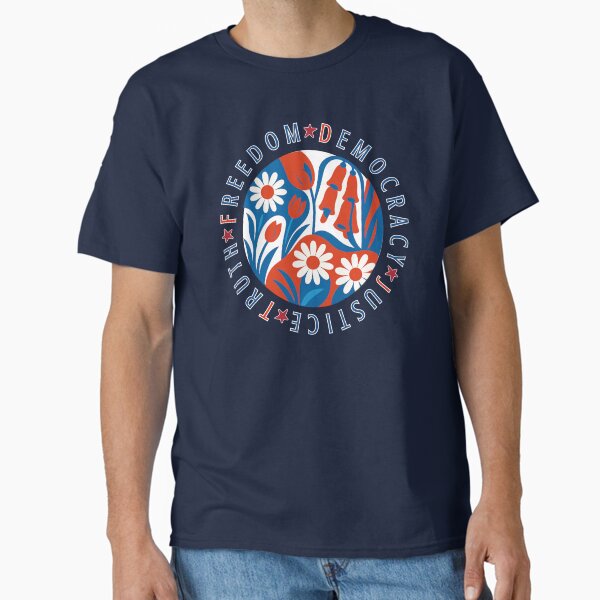 Item preview, Liberté Démocratie Justice Vérité Anti-Trump designed and sold by revwog1974.