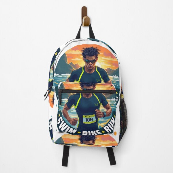 Item preview, SWIM • BIKE • RUN – Relentless in Every Step designed and sold by Triathlongram.