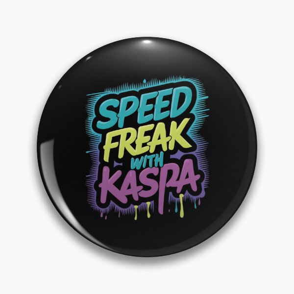 Item preview, Kaspa Speed Fairness Finality designed and sold by RadDeck.