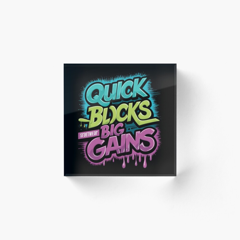 Item preview, Acrylic Block designed and sold by RadDeck.