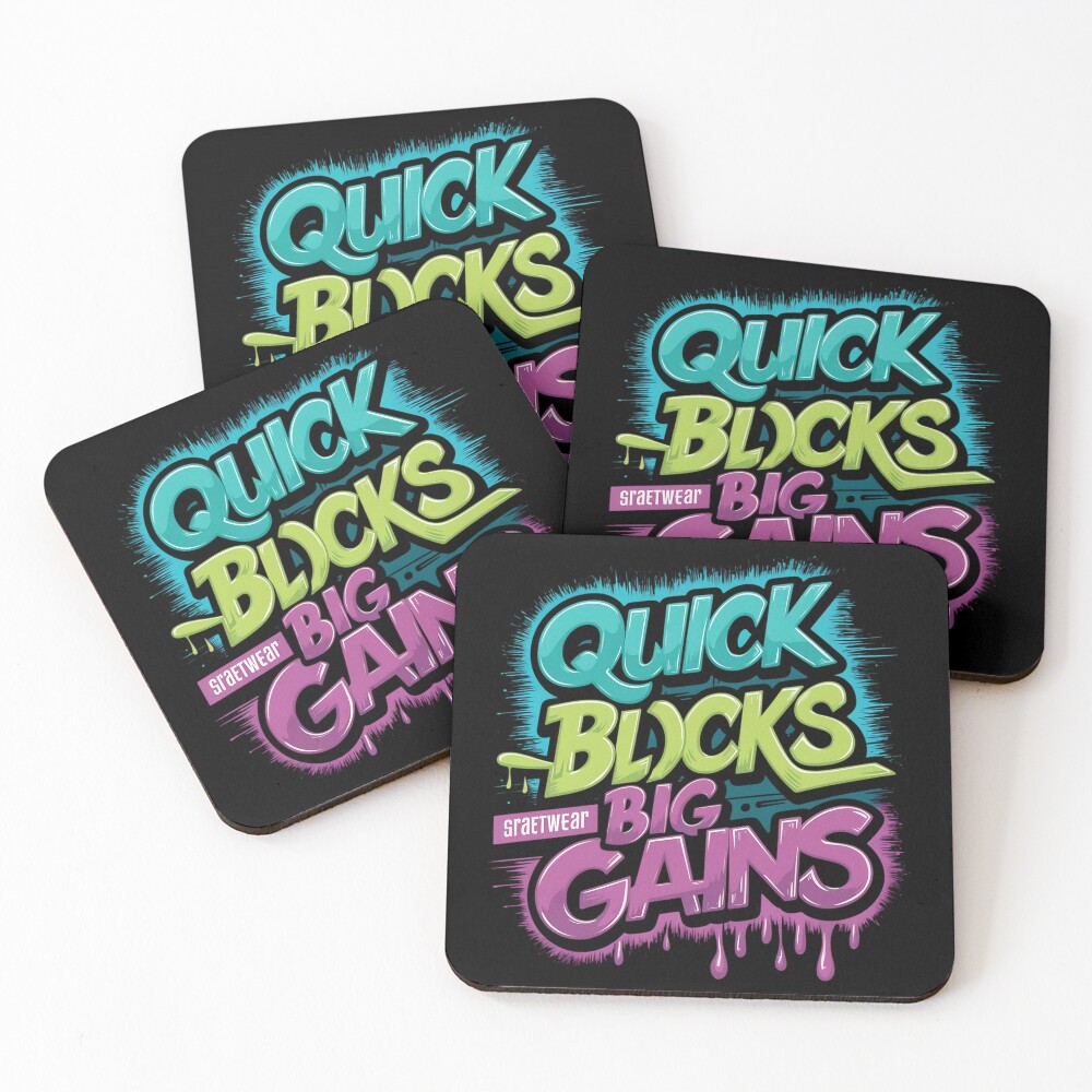 Item preview, Coasters (Set of 4) designed and sold by RadDeck.