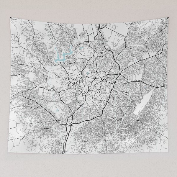 Item preview, Ibadan City Map of Oyo, Nigeria - Circle designed and sold by deMAP.