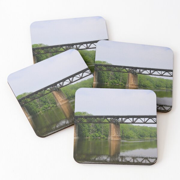 Item preview, Railroad Bridge across the Grand River designed and sold by kenkortner.