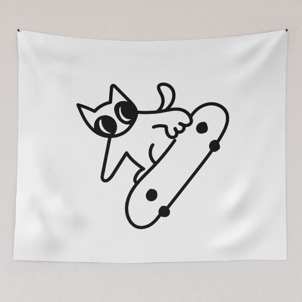 Item preview, Silly Cat skater designed and sold by Renlexd.