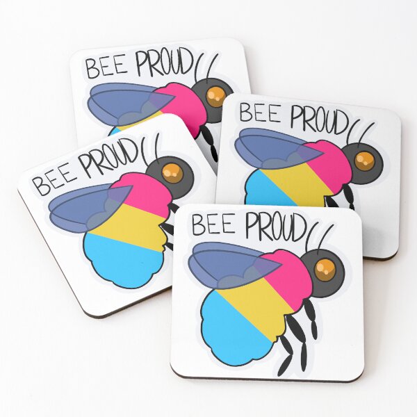 Item preview, Bee Proud (Pansexual Flag) designed and sold by FieryFoliage.