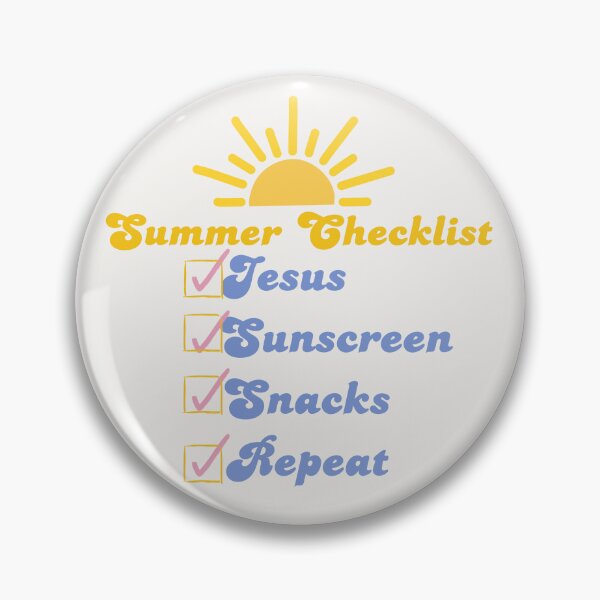 Item preview, Summer Checklist for Moms designed and sold by JDreaming.