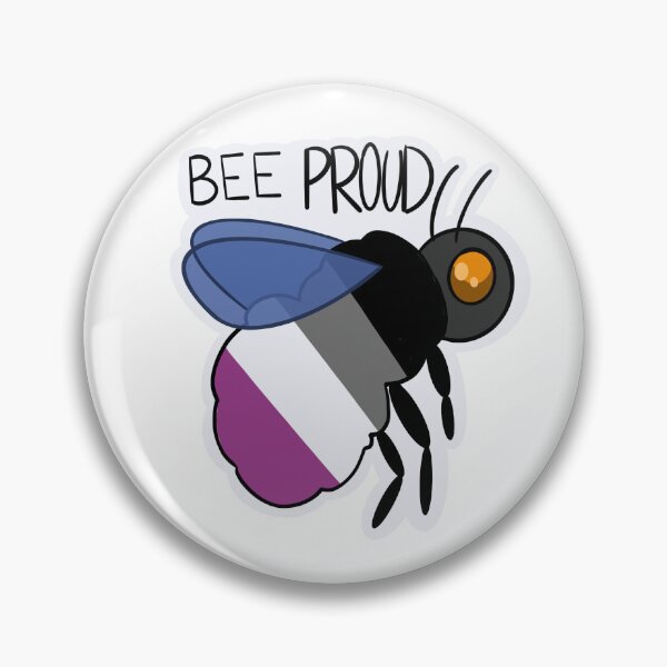 Artikelvorschau, Bee Proud (Asexuelle Flagge) entworfen und verkauft von FieryFoliage.