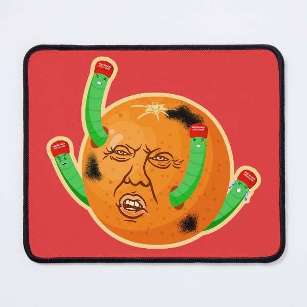 Item preview, Compost Trump! - Rotten Orange Trump with MAGA Worms - Take out the Trash - Pro-Democracy Anti-Dictatorship - America in Crisis designed and sold by thecrownarts.