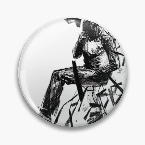 Item preview,  Human figure artwork made from pencils designed and sold by SanchillShop.