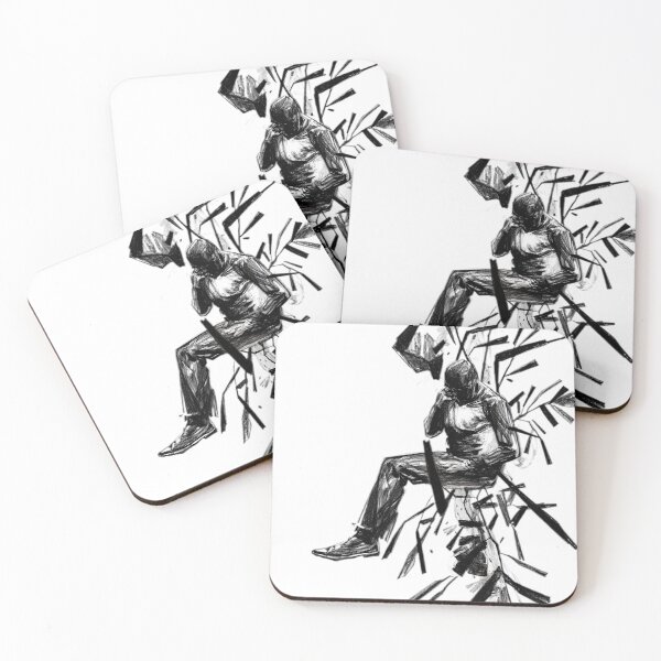 Item preview,  Human figure artwork made from pencils designed and sold by SanchillShop.
