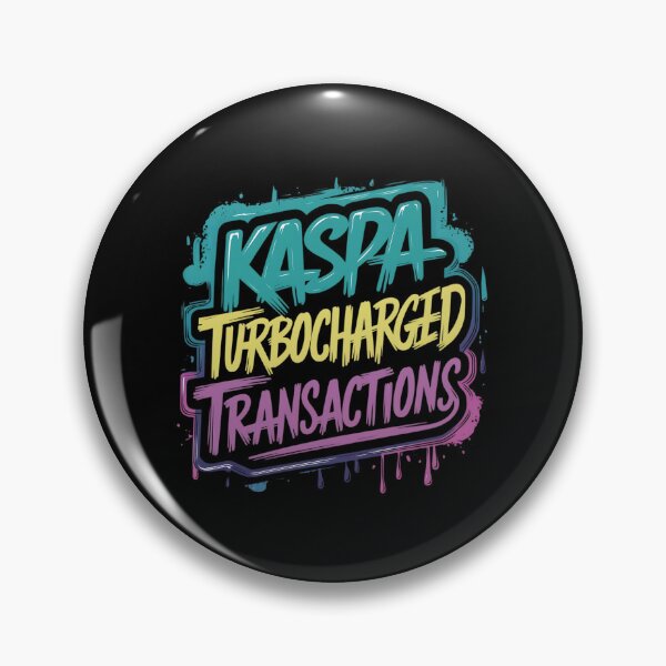 Item preview, Block by Block Kaspa Never Stops designed and sold by RadDeck.