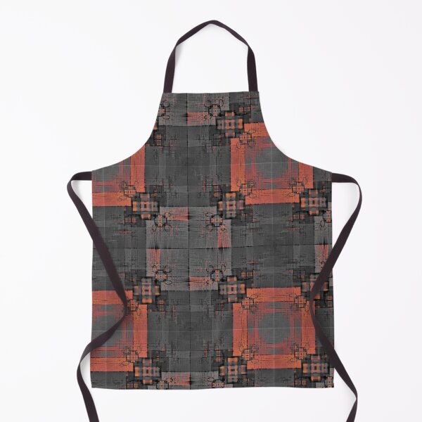 Item preview, Orange and Grey Crossroads designed and sold by Yolanda Caporn Art.