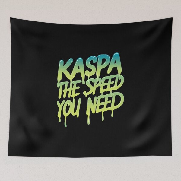 Item preview, Unforkable Unstoppable Kaspa designed and sold by RadDeck.