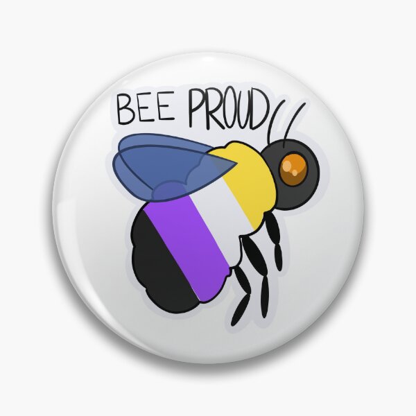 Artikelvorschau, Bee Proud (Nichtbinäre Flagge) entworfen und verkauft von FieryFoliage.