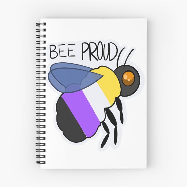 Item preview, Bee Proud (Nonbinary Flag) designed and sold by FieryFoliage.