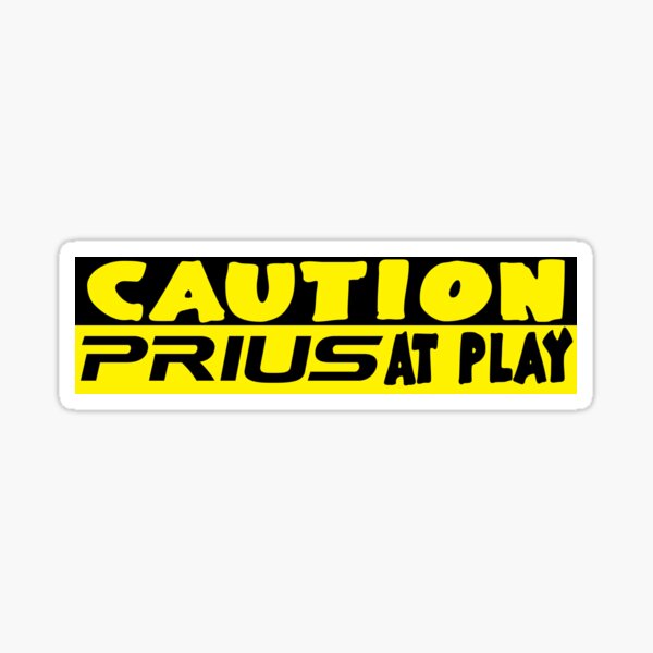 Item preview, Caution prius at play designed and sold by drpeeber.