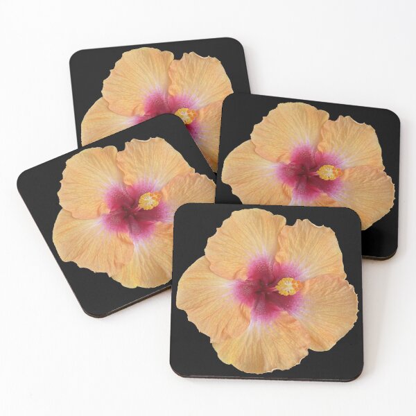 Item preview, Island Light Orange Hibiscus Flower Bloom designed and sold by Sparkleweather.