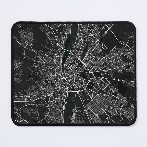 Item preview, Budapest City Map of Hungary - Dark designed and sold by deMAP.