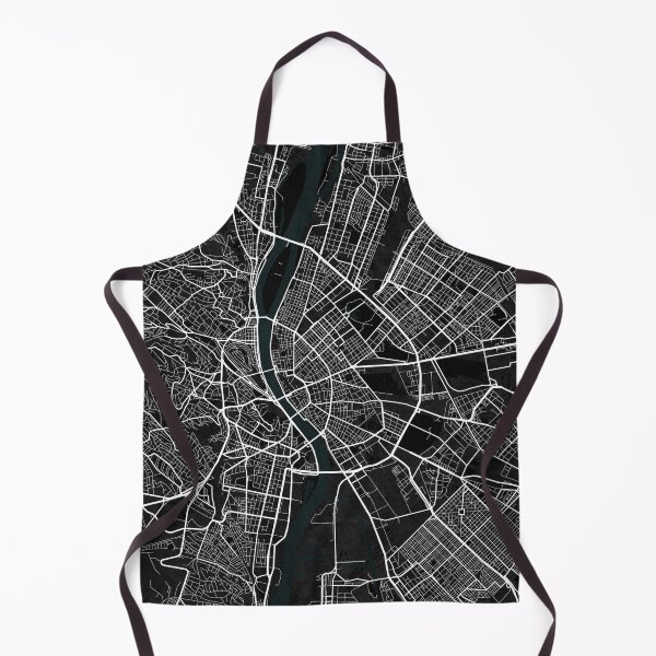 Item preview, Budapest City Map of Hungary - Dark designed and sold by deMAP.