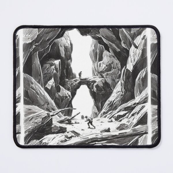 Item preview, Pencil Cave Drawing Art designed and sold by SanchillShop.