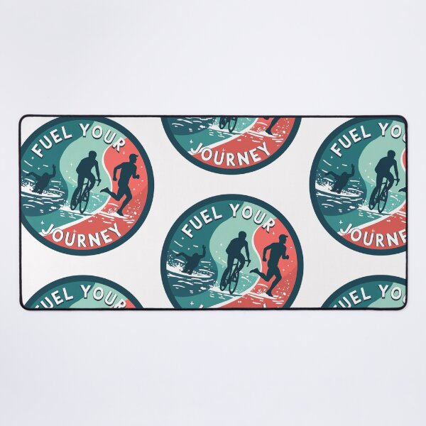 Item preview, Fuel Your Journey – Triathlon Motivation Sticker designed and sold by Triathlongram.