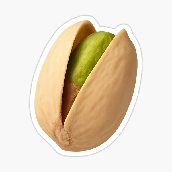 Item preview, Pistachio Nut – Opened Shell with Green Kernel designed and sold by JMT (Just Miscellaneous Things).