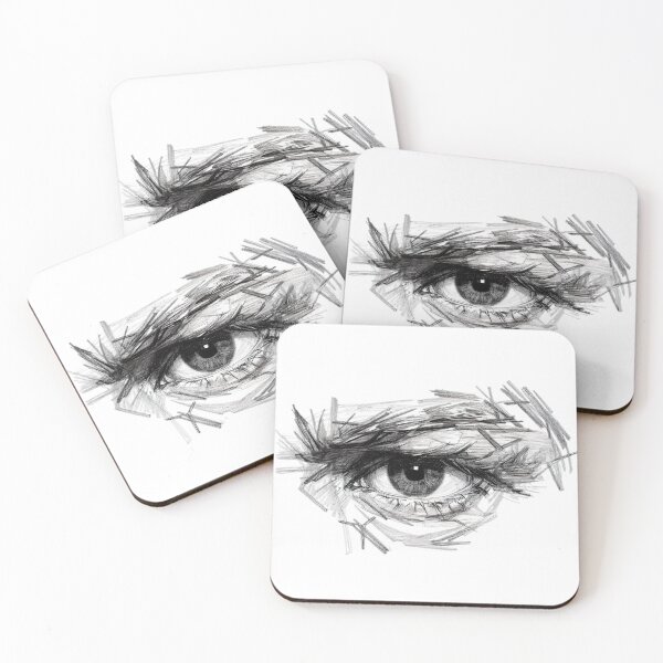 Item preview, The art of drawing eyes with pencil designed and sold by SanchillShop.
