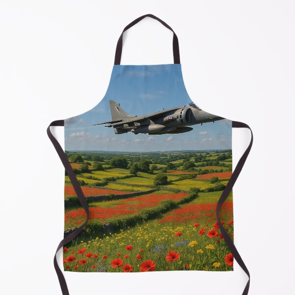 Item preview, Harrier Over the Broken Bloom designed and sold by Skyframe Aviation.