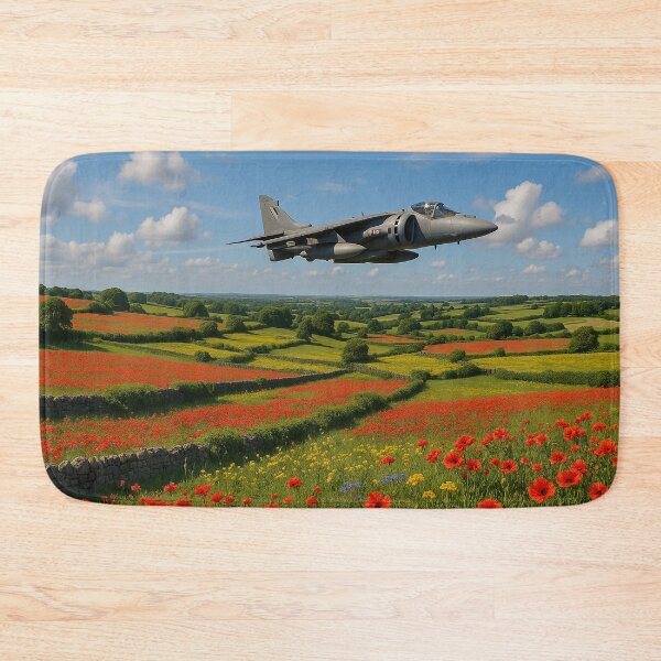 Item preview, Harrier Over the Broken Bloom designed and sold by Skyframe Aviation.