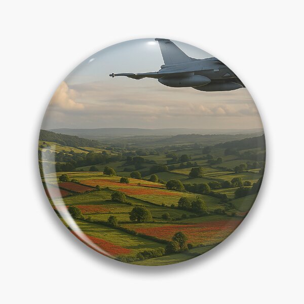 Item preview, Rafale Over Fields of Red designed and sold by Skyframe Aviation.