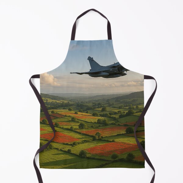 Item preview, Rafale Over Fields of Red designed and sold by Skyframe Aviation.