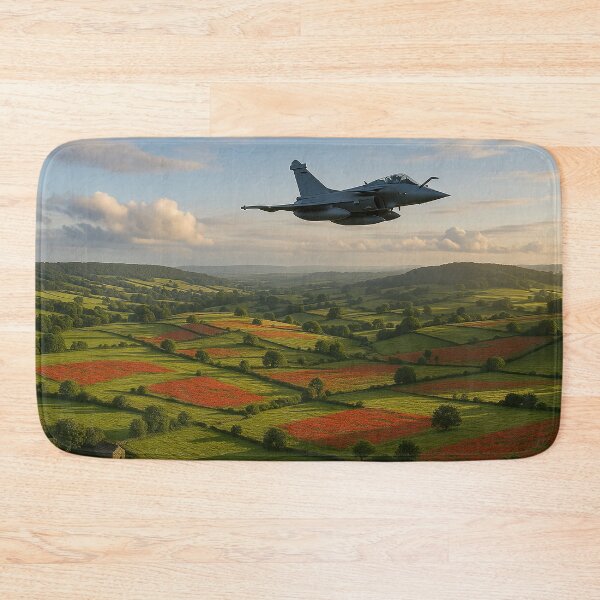 Item preview, Rafale Over Fields of Red designed and sold by Skyframe Aviation.
